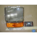 OEM 1980 1981 1982 1983 1984 1985 1986 1987 1988 1989 Cadillac Fleetwood Deville Commercial Chassis RWD 1988 1989 Brougham RWD RIGHT FRONT CORNER TURN SIGNAL PARK LIGHT LENS #5934668/#593468/#5934650/#914624